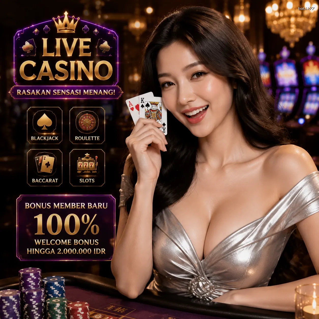 Beragam Jenis Game Seru yang Tersedia di batik77